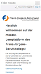 Mobile Screenshot of moodle.fjbk.de