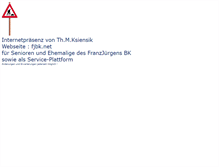 Tablet Screenshot of fjbk.net